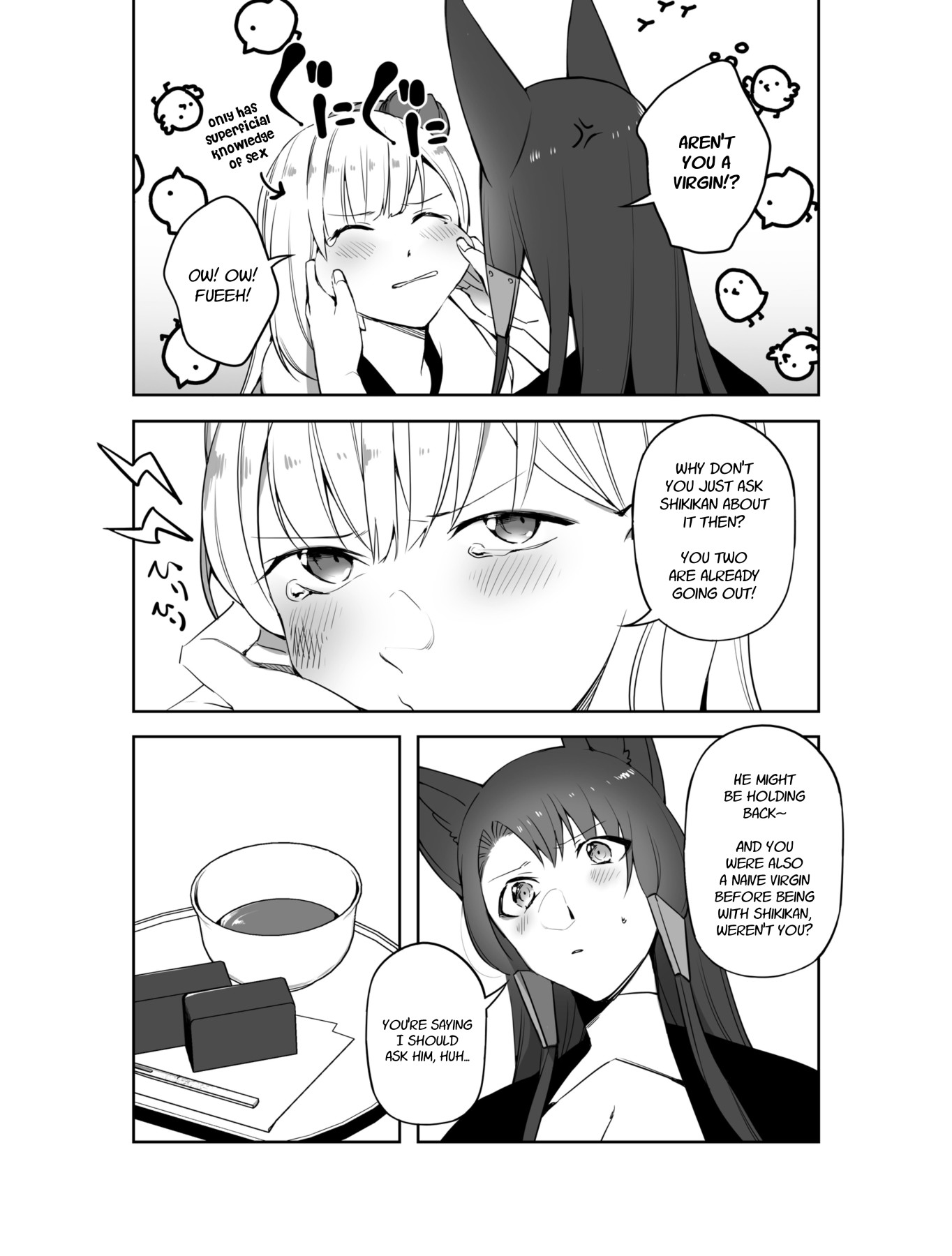 Hentai Manga Comic-Let Akagi Suck Your Dick-Read-4